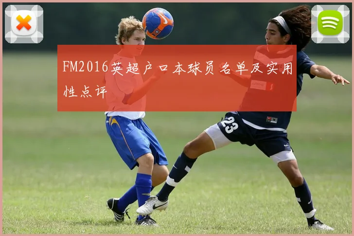 FM2016英超户口本球员名单及实用性点评
